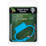 Blue Little Viper Pepper Spray Bracelet Packaging (Front) Blue Little Viper Pepper Spray Bracelet Packaging (Front)