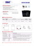 CASIL CA-1240 12V 4AH Rechargeable Sealed Lead Acid Alarm Battery