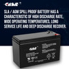 Casil CA1280 12v 8ah for Verizon FiOS GT12080-HG 12V 8Ah GS Portalac Battery Replacement PX12072HG