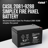 Casil CA12120 12v 12ah for Altronix AL1024ULXPD4 12V 12Ah Replacement Alarm Battery