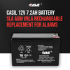 Casil CA1272 12v 7.2ah Verizon Fios Sealed Lead Acid Alarm Battery