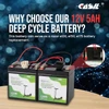 Casil 12v 5ah Razor Scooter Battery Replacement Compaticable with Razor E100, E125, E175 Electric Scooters