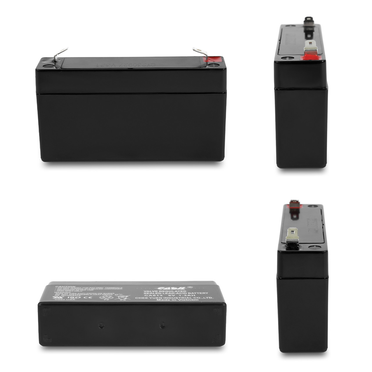 Casil CA613 6V 1.3AH battery for simon xt security system - Casil