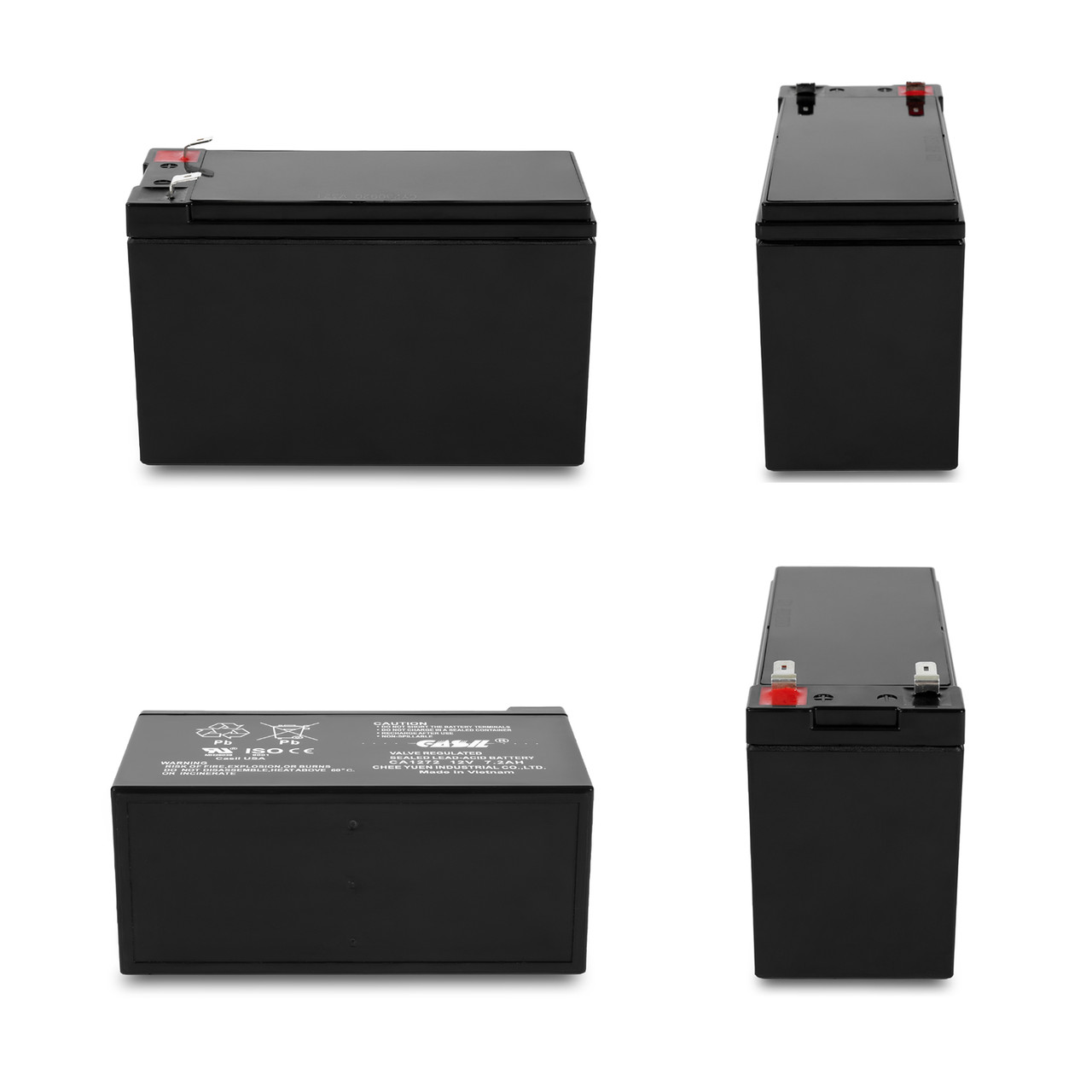 Casil CA1272 12v 7.2ah Verizon Fios Sealed Lead Acid Alarm Battery