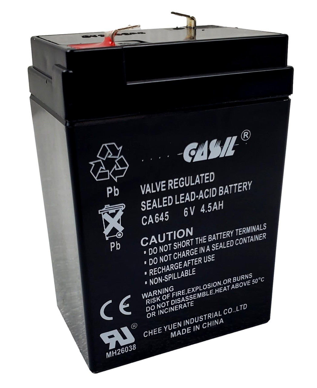 Casil CA465 4v 6.5ah Battery for Resideo Honeywell LTEM-PA LTEM-PV Advanced Modular Communicator R300-11454