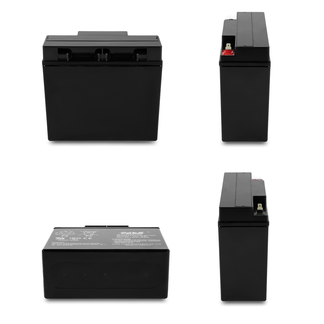 2x Pack Simplex Grinnell 2081-9275 Fire Alarm Control Panel Battery 12V 18Ah F2 for 4007ES, 92680