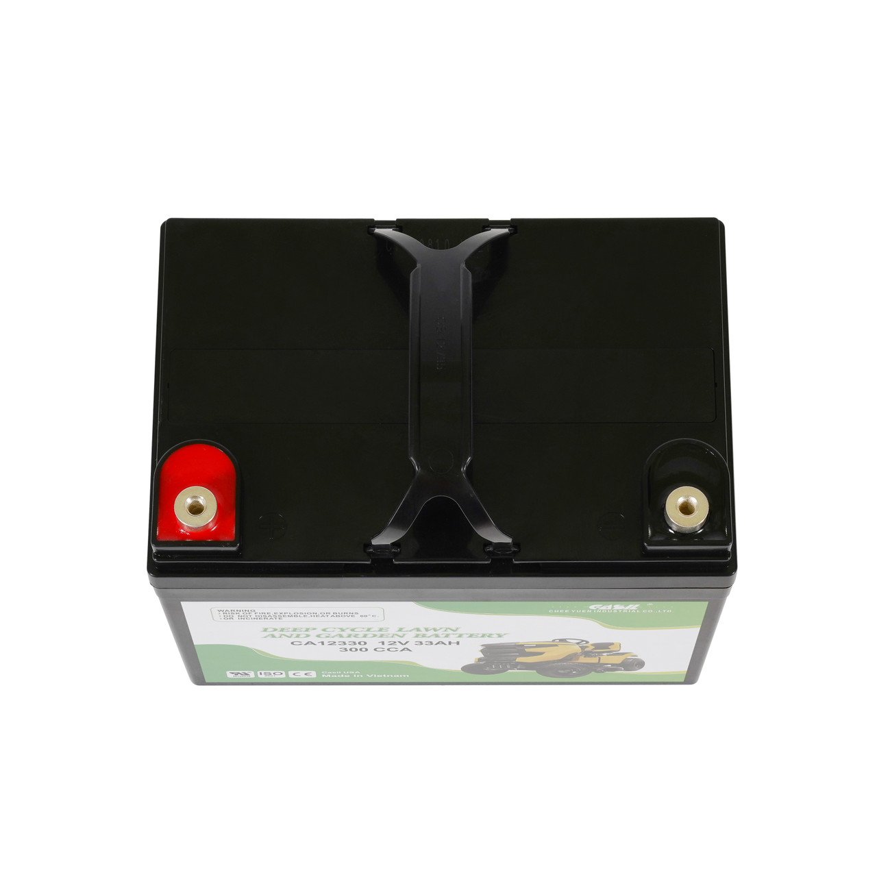 Casil 12V 300CCA Lawn & Garden Battery – AGM U1 BCI Group Battery for Riding Mowers – Compatible with Cub Cadet, John Deere, Toro, Craftsman, TCA25015, 163465, U1R-1 Tractors