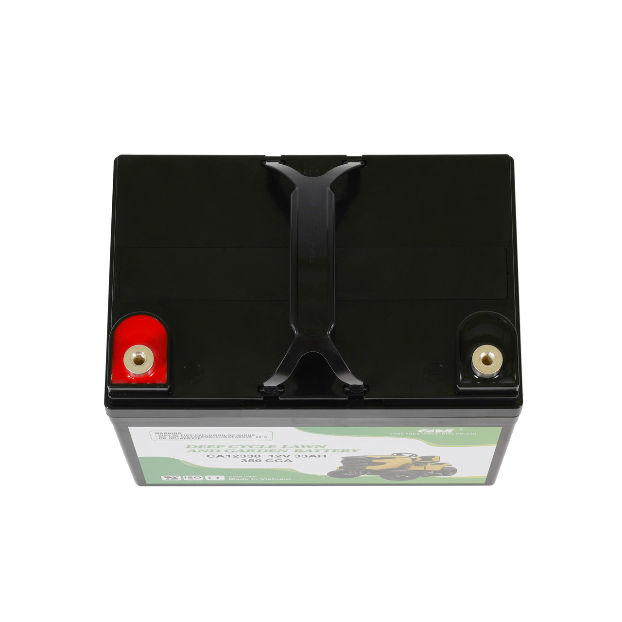 Casil U1 12V 350CCA Lawn Mower Battery – Maintenance-Free SLA AGM – Compatible with Craftsman, Cub Cadet, Toro, John Deere – Replaces TCA25015, 163465