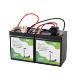 Casil 12v 5ah Razor Scooter Battery Replacement Compaticable with Razor E100, E125, E175 Electric Scooters