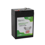 Casil Exit Sign Battery for Battery Powered Exit Sign - Exit Sign Battery Replacement ELB06042 SLA0905 6V 4.5Ah Lithonia Emergency Exit Light Battery Replacement Batteries for Exit Signs