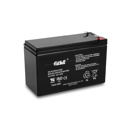 Casil CA1280 12v 8ah Sealed Lead Acid Battery F2