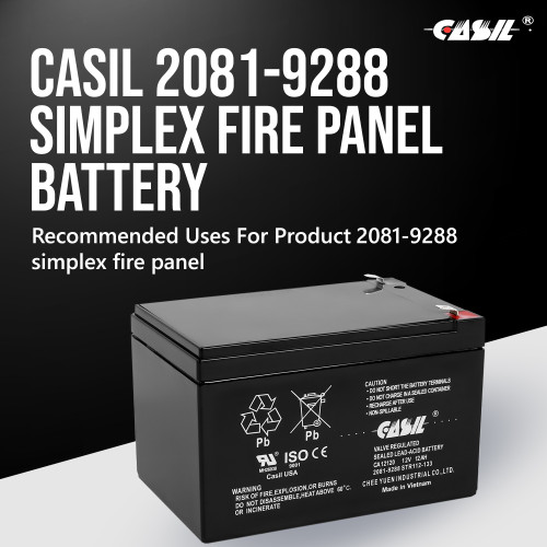 Casil CA12120 12v 12ah Sealed Lead Acid Battery
