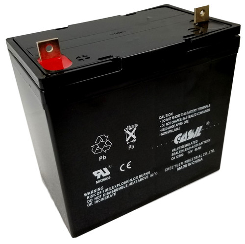 Casil CA1270 12v 7ah 477967 ADT Sealed Lead Acid Alarm Battery - Casil  Batteries USA