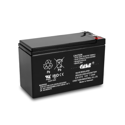 Casil CA1272 12v 7.2ah Verizon Fios Sealed Lead Acid Alarm Battery