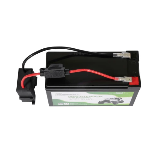 Casil Deep Cycle Replacement Battery for Fisher-Price Power Wheels 12-Volt Vehicles | 12V 9.5Ah Battery for Power Wheels with Wire and Fuse