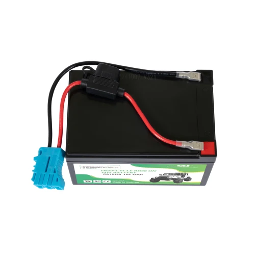 Casil 12 Volt 12 Amp Battery for Peg Perego John Deere Gator Polaris Gaucho Rock'in Case Ih Tractor Ride On 12v 12ah Replacement Battery