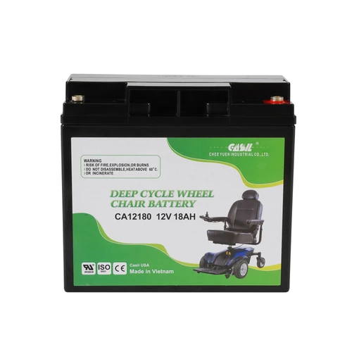 Casil 12V 18Ah Scooter Battery | Pride Mobility Scooter Accessories - Replacement for Pride Scooter Wheelchair Jazzy Power Chair Gogo Elite Traveller