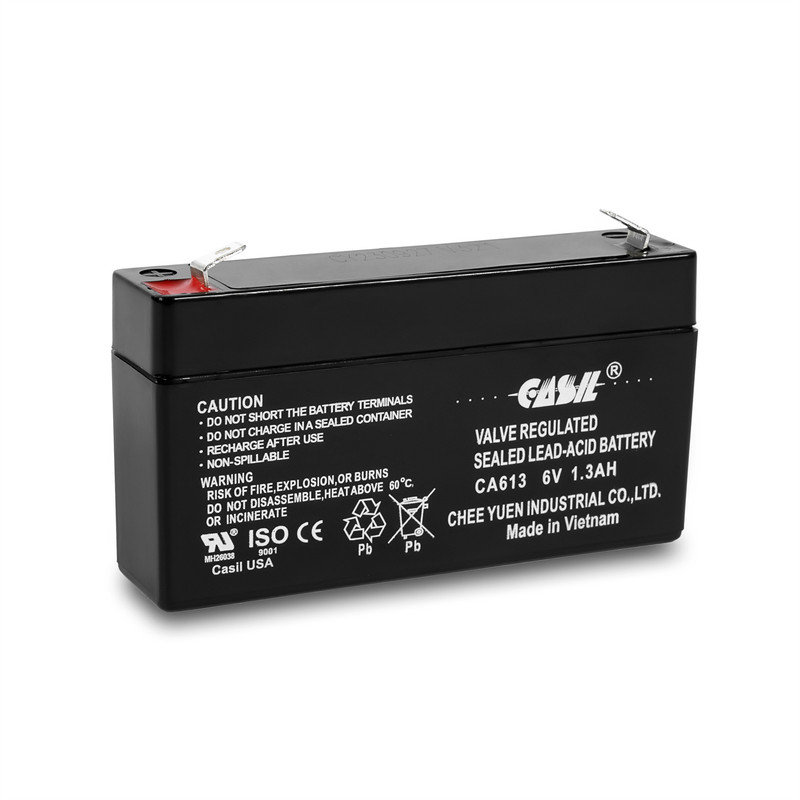 Casil CA613 6V 1.3AH battery for simon xt security system