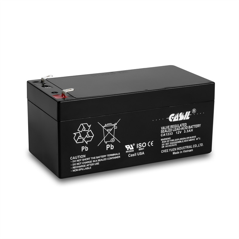 Casil CA1233 12V 3AH 3.3ah 3.4ah Replacement Battery for APC Back-UPS ES350