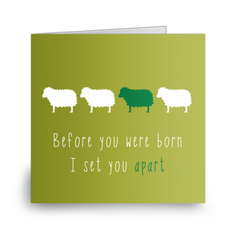 You are Set Apart- Manna Cards