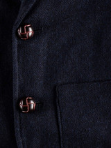 Jacket close up buttons