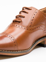 Boys leather communion shoes