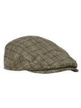 Boys green flat cap
