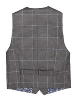 boys check waistcoat