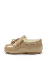 boys camel loafers