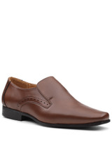 brown slip op shoe