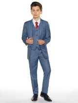 boys chambray suit