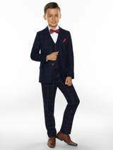 boys check page boy outfit