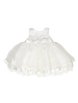 baby girls ivory dress