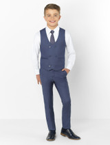 navy wedding suit
