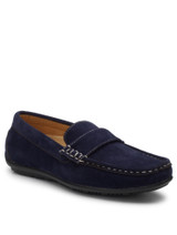 navy loafers
