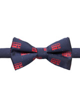 Boys royal bus print dickie bow