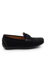 Black loafers for boys
