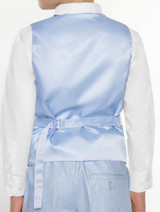 Boys blue waistcoat - Harvard