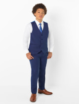 Blue communion suit