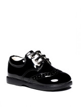 Boys patent black shoes - Jaydon