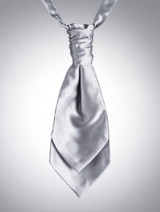 Boys silver cravat