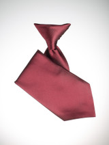 Boys burgundy tie