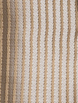 Elasticated gold striped tie - Paisley