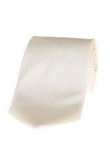 Boys ivory striped tie