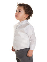 Baby boys waistcoat suit