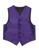 Boys black waistcoat