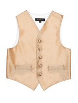 Boys gold waistcoat