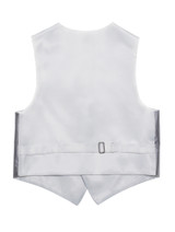 Ivory satin back with adjustable strap