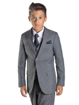 Grey suit jacket