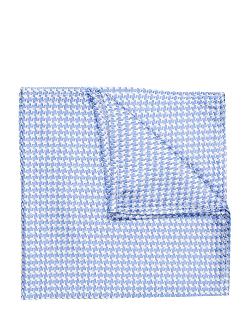boys blue houndstooth hanky